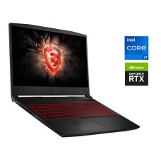 Ігровий ноутбук MSI Katana GF66 12UE / 15.6" (1920x1080) IPS / Intel Core i7-12700H (14 (20) ядер по 3.5 - 4.7 GHz) / 16 GB DDR4 / 512 GB SSD / nVidia GeForce RTX 3060, 6 GB GDDR6, 192-bit / WebCam б/в