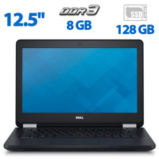 Нетбук Dell Latitude / 12.5" TN / Core i3-6100U (2(4) ядра по 2.3GHz) / 8GB DDR3 / 128GB SSD / HD Graphics 520 / WebCam / USB 3 б/в