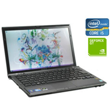 Ноутбук Sony Vaio VPCZ1 / 13.3" IPS / Intel Core i5-460M (2(4) ядра по 2.5-2.8 GHz) / 4GB DDR3 / 120GB SSD / GeForce GT 330M, 1 GB GDDR3, 128-bit / WebCam б/в