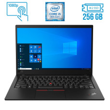 Ультрабук Б-клас Lenovo ThinkPad X1 Carbon (7th Gen) / 14" IPS Touch / Core i5-8365U (4(8) ядра по 1.6-4.1GHz) / 16GB DDR3 / 256GB SSD M.2 / UHD Graphics 620 / WebCam / Fingerprint / б/в