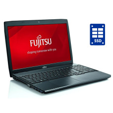 Ноутбук Fujitsu LifeBook A555 / 15.6" TN / Intel Core i3-5005U (2(4) ядра по 2GHz) / 8GB DDR3 / 256GB SSD / HD Graphics 5500 / WebCam / DVD-ROM / Win 10 Pro б/в