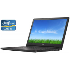 Ноутбук Б-клас Dell Latitude 3570 / 15.6" (1366x768) TN / Intel Core i5-6200U (2 (4) ядра по 2.3 - 2.8 GHz) / 8 GB DDR3 / 240 GB SSD / Intel HD Graphics 520 / WebCam / Win 10 Pro б/в