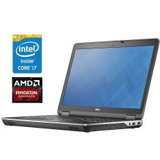 Ноутбук Dell Latitude E6540 / 15.6" (1920x1080) IPS / Intel Core i7-4810MQ (4 (8) ядра по 2.8 - 3.8 GHz) / 16 GB DDR3 / 240 GB SSD / AMD Radeon HD 8790M, 2 GB GDDR5, 128-bit / DVD-RW / Win 10 Pro б/в
