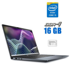 Ультрабук Dell Latitude 7340 2-in-1 / 13.3" (2560x1600) WVA Touch / Intel Core i5-1345U (10 (12) ядер по 3.5 - 4.7 GHz) / 16 GB DDR4 / 256 GB SSD M.2 / Intel Iris Xe Graphics / WebCam