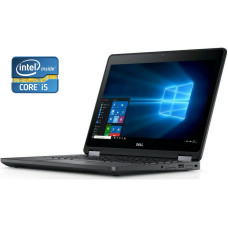 Нетбук Dell Latitude E5270 / 12.5" (1366x768) TN / Intel Core i5-6200U (2 (4) ядра по 2.3 - 2.8 GHz) / 8 GB DDR3 / 240 GB SSD / Intel HD Graphics 520 / WebCam / Win 10 Pro б/в
