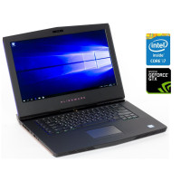 Ігровий ноутбук Dell Alienware 15 R3 / 15.6" (1920x1080) IPS / Intel Core i7-7700HQ (4 (8) ядра по 2.8 - 3.8 GHz) / 16 GB DDR4 / 512 GB SSD / nVidia GeForce GTX 1060, 6 GB GDDR5, 192-bit / WebCam б/в