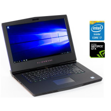 Ігровий ноутбук Dell Alienware 15 R3 / 15.6" (1920x1080) IPS / Intel Core i7-7700HQ (4 (8) ядра по 2.8 - 3.8 GHz) / 16 GB DDR4 / 512 GB SSD / nVidia GeForce GTX 1060, 6 GB GDDR5, 192-bit / WebCam б/в