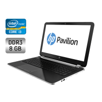 Ноутбук Б-клас HP Pavilion ProtectSmart / 15.6" (1366x768) TN / Intel Core i3-3217U (2 (4) ядра по 1.8 GHz) / 8 GB DDR3 / 128 GB SSD / Intel HD Graphics 4000 / WebCam / DVD-RW б/в