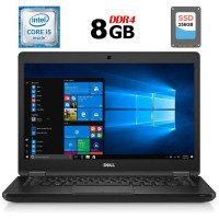 Ультрабук Dell E5480/14"IPS/Core i5-6300U 2(4)ядра 2.4-3.0GHz/8GB DDR4/256GB SSD/HD Graphics 520/ Webcam б/в