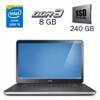 Ігровий ноутбук Б-клас Dell XPS 15 L521X / 15.6" (1920x1080) TN / Intel Core i5-3210M (2 (4) ядра по 2.5 - 3.1 GHz) / 8 GB DDR3 / 240 GB SSD / nVidia GeForce GT 630M, 1 GB GDDR5, 128-bit / WebCam / NO DVD б/в