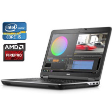 Робоча станція Dell Precision M2800 / 15.6" IPS / Core i5-4310M (2(4) ядра по 2.7-3.4GHz) / 8GB DDR3 / 512GB SSD / AMD FirePro W4170M, 2GB GDDR5, 128-bit / WebCam / DVD-ROM / Win 10 Pro б/в