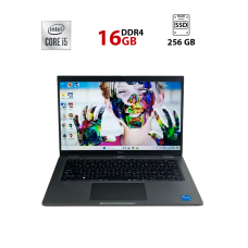 Ультрабук Dell Latitude 5430 / 14" (1920x1080) IPS / Intel Core i5-1235U (10 (12) ядер по 1.3 - 4.4 GHz) / 16 GB DDR4 / 256 GB SSD / Intel Iris Xe Graphics / WebCam / USB 3.2 / HDMI / Windows 11 б/в