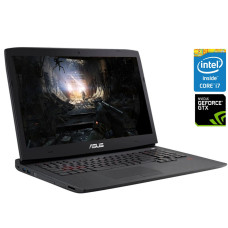 Ігровий ноутбук Asus ROG G751JY / 17.3" IPS / Core i7-4710HQ (4(8) ядра по 2.5-3.5GHz) / 16GB DDR3 / 480GB SSD / GeForce GTX 980M, 4GB GDDR5, 256-bit / WebCam / DVD-ROM / Win 10 Home б/в