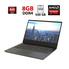 Ноутбук Lenovo IdeaPad 330-15AST / 15.6" (1366x768) TN / AMD A6-9225 (2 ядра по 2.6 - 3.1 GHz) / 8 GB DDR4 / 500 GB HHD / AMD Radeon R7 M440, 2 GB DDR3, 64-bit / WebCam б/в