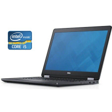Ноутбук Б-клас Dell Latitude E5570 / 15.6" (1366x768) TN / Intel Core i5-6300U (2 (4) ядра по 2.4-3 GHz) / 8 GB DDR4 / 480 GB SSD / Intel HD Graphics 520 / Win 10 Pro б/в