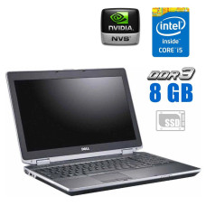 Ноутбук Dell Latitude E6530 / 15.6" (1600x900) TN / Intel Core i5-3360M (2 (4) ядра по 2.8 - 3.5 GHz) / 8 GB DDR3 / 256 GB SSD / nVidia NVS 5200M, 1 GB GDDR5, 64-bit / WebCam б/в