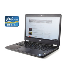 Ультрабук Dell Latitude E5470 / 14" TN / Core i5-6300HQ (4 ядра по 2.3-3.2 GHz) / 8GB DDR4 / 256GB SSD / HD Graphics 530 / WebCam б/в