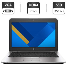 Нетбук HP EliteBook 820 G3 / 12.5" (1366x768) TN / Intel Core i5-6200U (2 (4) ядра по 2.3 - 2.8 GHz) / 8 GB DDR4 / 256 GB SSD / Intel HD Graphics 520 / WebCam / VGA б/в
