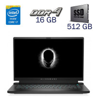Ігровий ноутбук Dell Alienware m15 R4 / 15.6" (1920x1080) IPS / Intel Core i7-10870H (8 (16) ядер по 2.2-5 GHz) / 16 GB DDR4 / 512 GB SSD / nVidia GeForce RTX 3070, 8 GB GDDR6, 256-bit / WebCam б/в