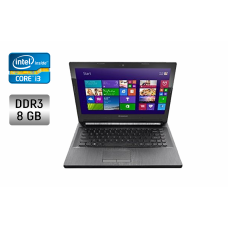 Ноутбук Lenovo 80KY / 14" (1366x768) TN / Intel Core i3-4005U (2 (4) ядра по 1.7 GHz) / 8 GB DDR3 / 240 GB SSD / Intel HD Graphics 4400 / WebCam / HDMI б/в