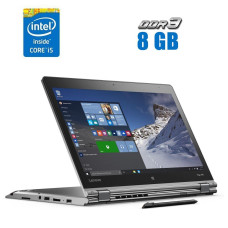 Ноутбук-трансформер Lenovo ThinkPad Yoga 460 / 14" (1920x1080) IPS Touch / Intel Core i5-6200U (2 (4) ядра по 2.3 - 2.8 GHz) / 8 GB DDR3 / 256 GB SSD / Intel HD Graphics 520 / WebCam / 3G б/в