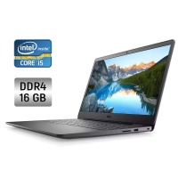 Ноутбук Б-клас Dell Inspiron 3501 / 15.6" (1920x1080) IPS / Intel Core i5-1035G1 (4 (8) ядра 1.0 - 3.6 GHz) / 16 GB DDR4 / 256 GB SSD / Intel UHD Graphics / WebCam б/в