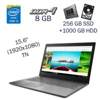 Ігровий ноутбук Lenovo Ideapd 320-15IKB / 15.6" TN / Core i3-7130U (2(4) ядра по 2.7GHz) / 8GB DDR4 / 256GB SSD+1000GB HDD / GeForce 940MX, 2GB GDDR5, 64-bit / WebCam / DVD-ROM б/в