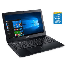 Ноутбук Acer Aspire F5-573 / 15.6" (1920x1080) IPS / Intel Core i7-7500U (2 (4) ядра по 2.7 - 3.5 GHz) / 8 GB DDR3 / 240 GB SSD / Intel HD Graphics 620 / WebCam / Win 10 Pro б/в