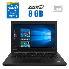 Ультрабук Lenovo ThinkPad T460 / 14" (1920x1080) IPS / Intel Core i5-6200U (2 (4) ядра по 2.3 - 2.8 GHz) / 8 GB DDR3 / 480 GB SSD / Intel HD Graphics 520 / WebCam б/в