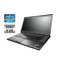 Ноутбук Lenovo Thinkpad T530 / 15.6" (1366x768) TN / Intel Core i5-4210U (2 (4) ядра по 1.7 - 2.7 GHz) / 8 GB DDR3 / 128 GB SSD / Intel HD Graphics 4400 / WebCam / Fingerprint б/в