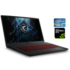 Ігровий ноутбук MSI GF75 Thin 10SCXR / 17.3" IPS / Intel Core i5-10300H (4(8) ядра по 2.5-4.5 GHz) / 16GB DDR4 / 512GB SSD / GeForce GTX 1650, 4GB GDDR6, 128-bit / WebCam / Win 10 Home б/в