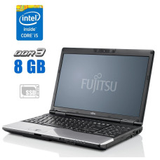 Ноутбук Б-класс Fujitsu LifeBook E782 / 15.6" TN / Intel Core i5-3320M (2(4) ядра по 2.6-3.3 GHz) / 8GB DDR3 / 120GB SSD / HD Graphics 4000 / WebCam б/в