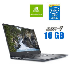 Ігровий ноутбук Dell Vostro 5490 / 14" (1920x1080) IPS / Intel Core i5-10210U (4 (8) ядра по 1.6 - 4.2 GHz) / 16 GB DDR4 / 240 GB SSD / nVidia GeForce MX230, 2 GB GDDR5, 64-bit / WebCam б/в