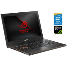 Ігровий ноутбук Asus ROG Zephyrus M GU502GW / 15.6" (1920x1080) IPS / Intel Core i7-8750H (6 (12) ядер по 2.2 - 4.1 GHz) / 16 GB DDR4 / 128 GB SSD + 1000 GB HDD / nVidia GeForce GTX 1060, 6 GB GDDR5, 192-bit / WebCam б/в
