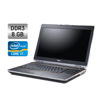 Ноутбук Dell Latitude E6520 / 15.6" (1600x900) TN / Intel Core i7-2760QM (4 (8) ядра по 2.4 - 3.5 GHz) / 8 GB DDR3 / 256 GB SSD / Intel HD Graphics 3000 / WebCam / DVD-RW б/в