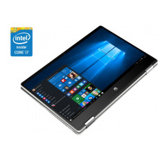 Ультрабук-трансформер Б-клас HP Pavilion x360 14-dh2034nr / 14" (1920x1080) IPS Touch / Intel Core i7-1065G7 (4 (8) ядра по 1.3 - 3.9 GHz) / 16 GB DDR4 / 240 GB SSD / Intel Iris Plus Graphics / WebCam / Win 10 Home б/в