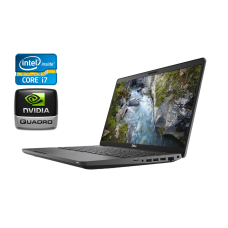 Мобільна робоча станція Dell Precision 3541 / 15.6" (1920x1080) IPS / Intel Core i7-9850H (6 (12) ядер по 2.6 - 4.6 GHz) / 32 GB DDR4 / 512 GB SSD / nVidia Quadro P620, 4 GB GDDR5, 128-bit / WebCam б/в