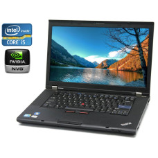 Ноутбук Lenovo ThinkPad T510 / 15.6" TN / Intel Core i5-540M (2(4) ядра по 2.53-3.07 GHz) / 4GB DDR3 / 120GB SSD / NVS 3100M, 512MB GDDR3, 64-bit / DVD-RW б/в