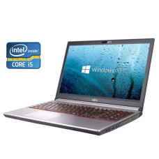 Ноутбук Fujitsu LifeBook E754 / 15.6" IPS / Intel Core i5-4300M (2(4) ядра по 2.6-3.3 GHz) / 16GB DDR4 / 512GB SSD / HD Graphics 4600 / WebCam / Win 10 Pro б/в