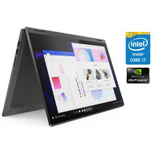 Ігровий ультрабук-трансформер Lenovo IdeaPad Flex 5 15IIL05 / 15.6" (3840x2160) IPS Touch / Intel Core i7-1065G7 (4 (8) ядра по 1.3 - 3.9 GHz) / 16 GB DDR4 / 1000 GB SSD / nVidia GeForce MX330, 2 GB GDDR5, 64-bit / WebCam б/в