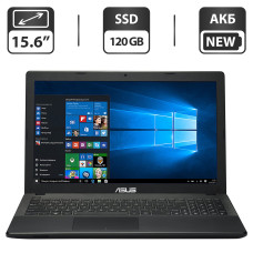 Ноутбук Asus X551CA / 15.6" (1366x768) TN / Intel Core i3-3217U (2 ядра по 1.8 GHz) / 4 GB DDR3 / 120 GB SSD / Intel HD Graphics 4000 / WebCam / DVD-ROM / АКБ NEW б/в