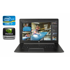 Ноутбук робоча станція HP zBook Studio G3 / 15.6" (1920x1080) IPS / Intel Core i7-6820HQ (4 (8) ядра по 2.7 - 3.6 GHz) / 16 GB DDR4 / 512 GB SSD / nVidia Quadro M1000M, 4 GB GDDR5, 128-bit / WebCam / Fingerprint б/в