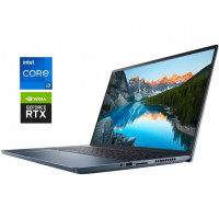 Ігровий ноутбук Dell Inspiron 16 Plus 7610 / 16" (3072x1920) IPS / Intel Core i7-11800H (8 (16) ядер по 2.3 - 4.6 GHz) / 32 GB DDR4 / 512 GB SSD / nVidia GeForce RTX 3060, 6 GB GDDR6, 192-bit / WebCam б/в