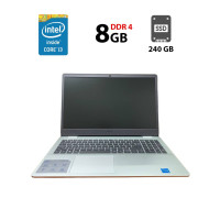 Ноутбук Dell Inspiron 3501 / 15.6" (1366x768) TN / Intel Core i3-1115G4 (2 (4) ядра по 1.7 - 4.1 GHz) / 8 GB DDR4 / 240 GB SSD / Intel UHD Graphics б/в