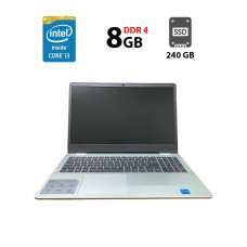 Ноутбук Dell Inspiron 3501 / 15.6" (1366x768) TN / Intel Core i3-1115G4 (2 (4) ядра по 1.7 - 4.1 GHz) / 8 GB DDR4 / 240 GB SSD / Intel UHD Graphics б/в