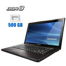 Ноутбук Б-клас Lenovo G570 / 15.6" (1366x768) TN / Intel Pentium B960 (2 ядра по 2.2 GHz) / 4 GB DDR3 / 500 GB HDD / Intel HD Graphics / WebCam / DVD-RW б/в