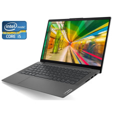 Ультрабук Lenovo IdeaPad 5 / 14" IPS Touch / Intel Core i5-8365U (4(8) ядра по 1.6-4.1 GHz) / 8GB DDR4 / 256GB SSD / UHD Graphics / WebCam / Win 10 Pro б/в