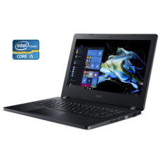 Ноутбук Б-клас Acer TravelMate P215-51 / 15.6" (1920x1080) IPS / Intel Core i5-8250U (4 (8) ядра по 1.6 - 3.4 GHz) / 8 GB DDR4 / 256 GB SSD / Intel UHD Graphics 620 / WebCam б/в