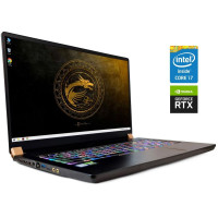 Ігровий ноутбук Б-клас MSI GS75 Stealth 9SF / 17.3" (1920x1080) IPS / Intel Core i7-9750H (6 (12) ядер по 2.6 - 4.5 GHz) / 16 GB DDR4 / 1000 GB SSD / nVidia GeForce RTX 2070 Max-Q, 8 GB GDDR6, 256-bit / WebCam б/в