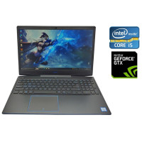 Ігровий ноутбук Б-клас Dell G3-3590 / 15.6" IPS / Core i5-9300H (4(8) ядра по 2.4-4.1GHz) / 16GB DDR4 / 480GB SSD / GeForce GTX 1660 Ti Max-Q, 6GB GDDR6, 192bit / WebCam / Win 10 б/в